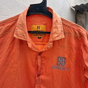 Vibrant  Button-Up Shirt M