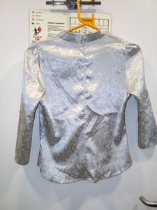 Mandarin Collar trendy top