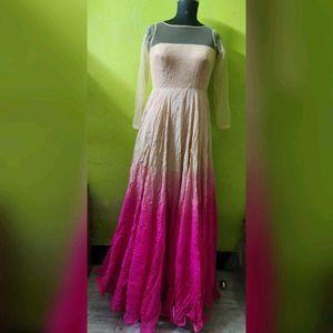Ombre Western Gown
