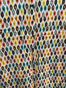 Vibrant Printed Sleeveless Kurta