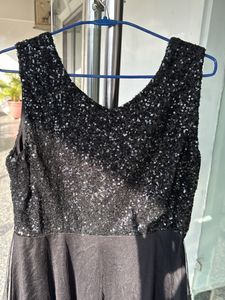 Black Net Tulle Dress