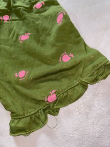 Combo :Girls' Patterned Ruffle Shorts Bundle