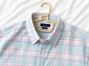 snitch Men's Plaid Button-Down Shirt