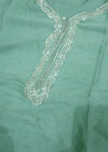 Elegant sea green Kurta set