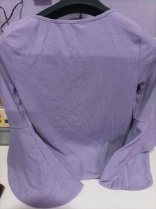 Roadstar Lilac Bell Sleeve Top