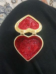 vintage Heart Shape trinket box