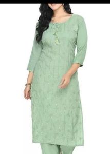 Elegant Green Kurta Set
