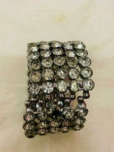 Sparkling Silver Tone Bracelet