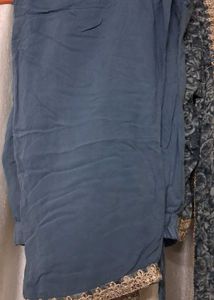Elegant Blue Kurta Set with Dupatta