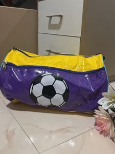 Vibrant Soccer Duffel Bag(never used