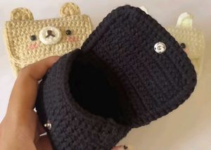 Cute Crochet Animal Pouches(1pc)