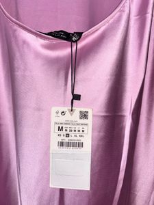 ZARA PINK SLIP DRESS