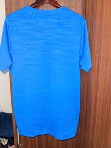 Men's Blue Athletic T-Shirt
