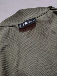 Ribbed Zip-Up Jacket