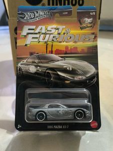 HOTWHEELS FAST AND FURIOUS SILVER SERIES SET