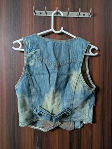 Denim Waistcoat