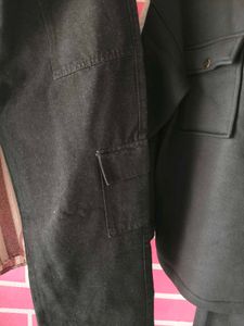 Women's Baggy Denim Cargo