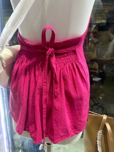 Sun Flower Embroidery Backless Dress