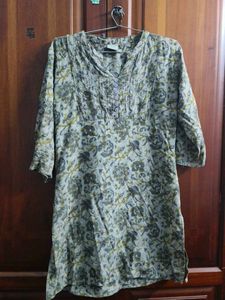 Floral Print Kurta