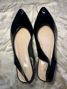 Elegant Black Slingback Heels