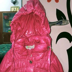 Pink Puffer Jacket