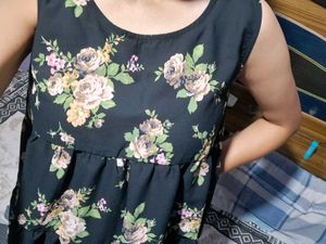 Chic Floral Tiered top