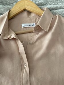 Zara Essentials Button-Up Shirt