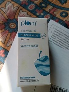 Plam Rice Water & Niacinamide Serum