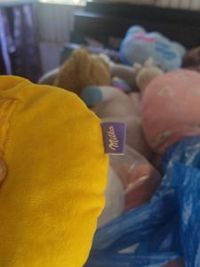Cute Yellow Chick Plush pouch