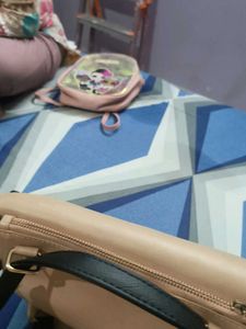 Stylish Two-Tone Backpack/sling Cross body