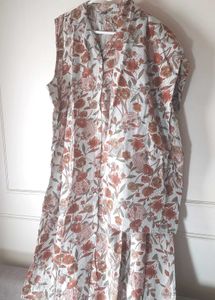 Trending Paisley Printed Long Cord set