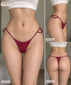 Maroon Bikini Bottom