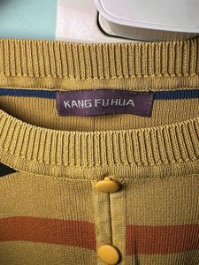 Colorful Striped Knit Top