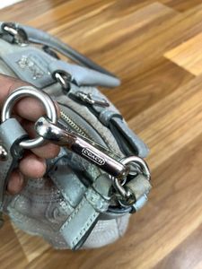 Authentic Coach Madison Metallic Ocelot / Stitched