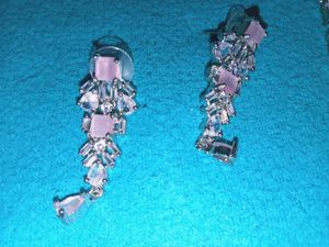 Stunning Pink Stone Jewellery Set
