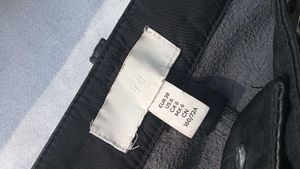 Brand New (H&amp;M)Black Leather Flared Pant