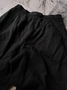 Black Wide Leg Trousers