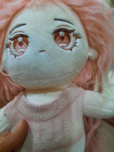 Cute Pink Doll with Mirror