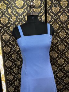 Elegant Blue Maxi Dress