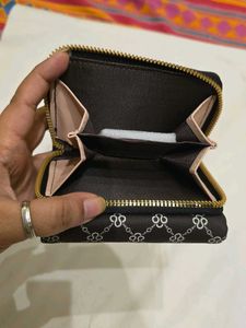Chic Monogram Tri-Fold Wallet