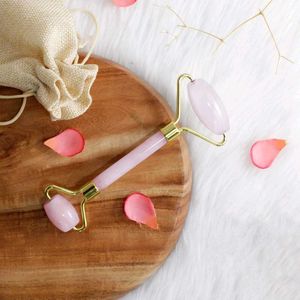 Rose Quartz Face Roller for Skincare
