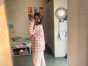 Cozy Plaidtop