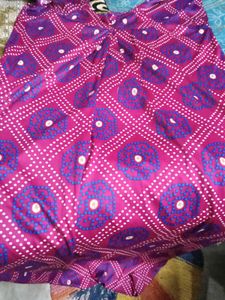 Vibrant Bandhani Printed nighty
