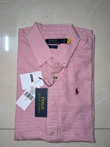 Polo Ralph Lauren Pink Gingham Checks Shirt