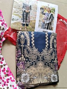 Designer Kurta Set with Dupatta dress material