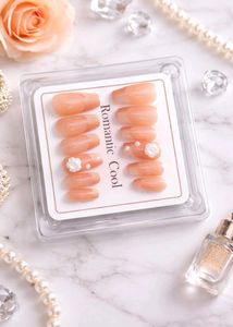 Romantic Cool French Press-On Nails