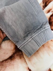 Jeans Trouser/ Lower , Faded Color , Pure Elephant Color