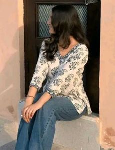 Stylish Printed Kurta