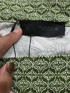 ZARA Wrap Mini Skirt