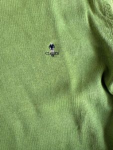 100% og giordano Green Textured Knit Sweater